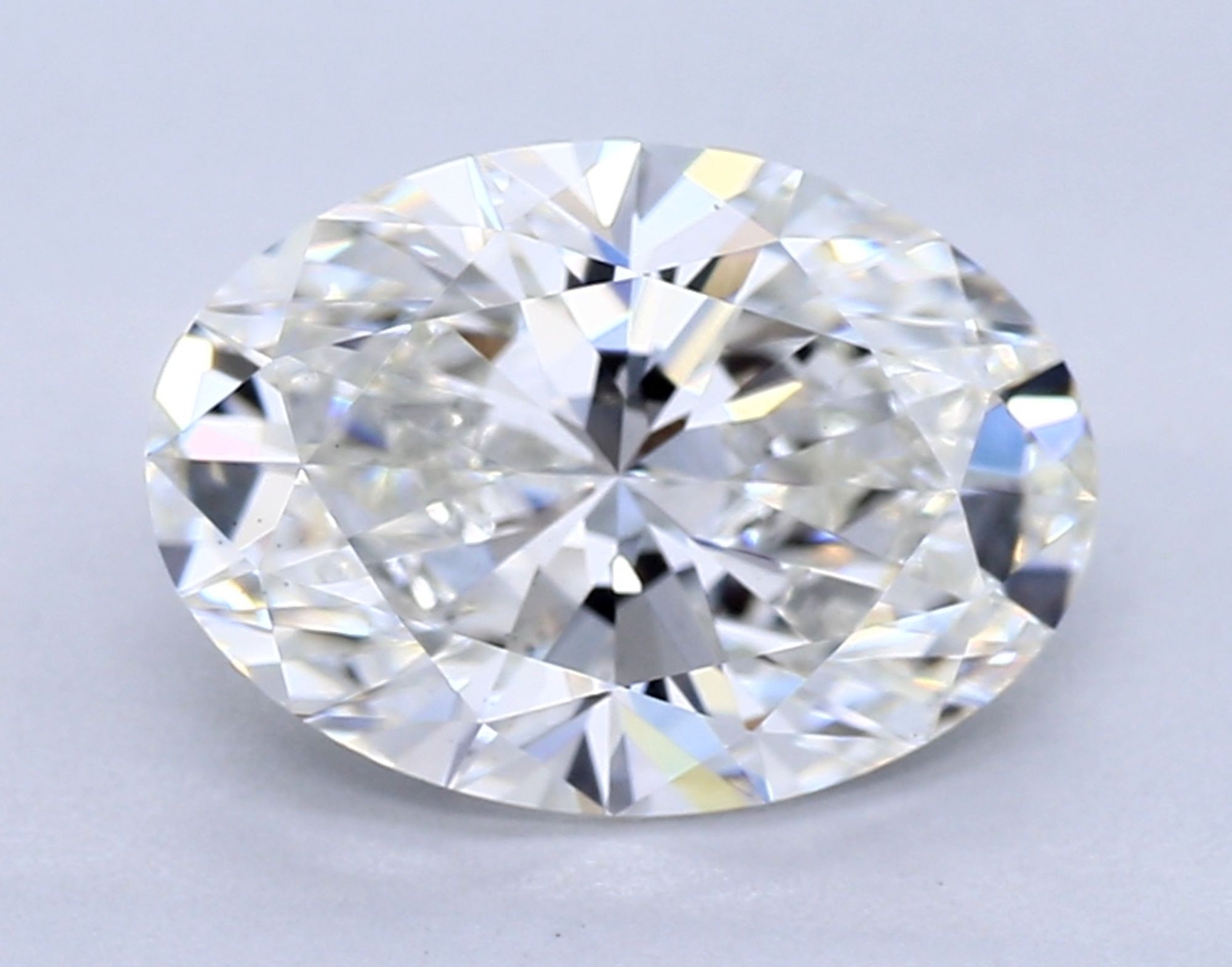 Diamante de talla ovalada G VS2 de 1,02 ct 