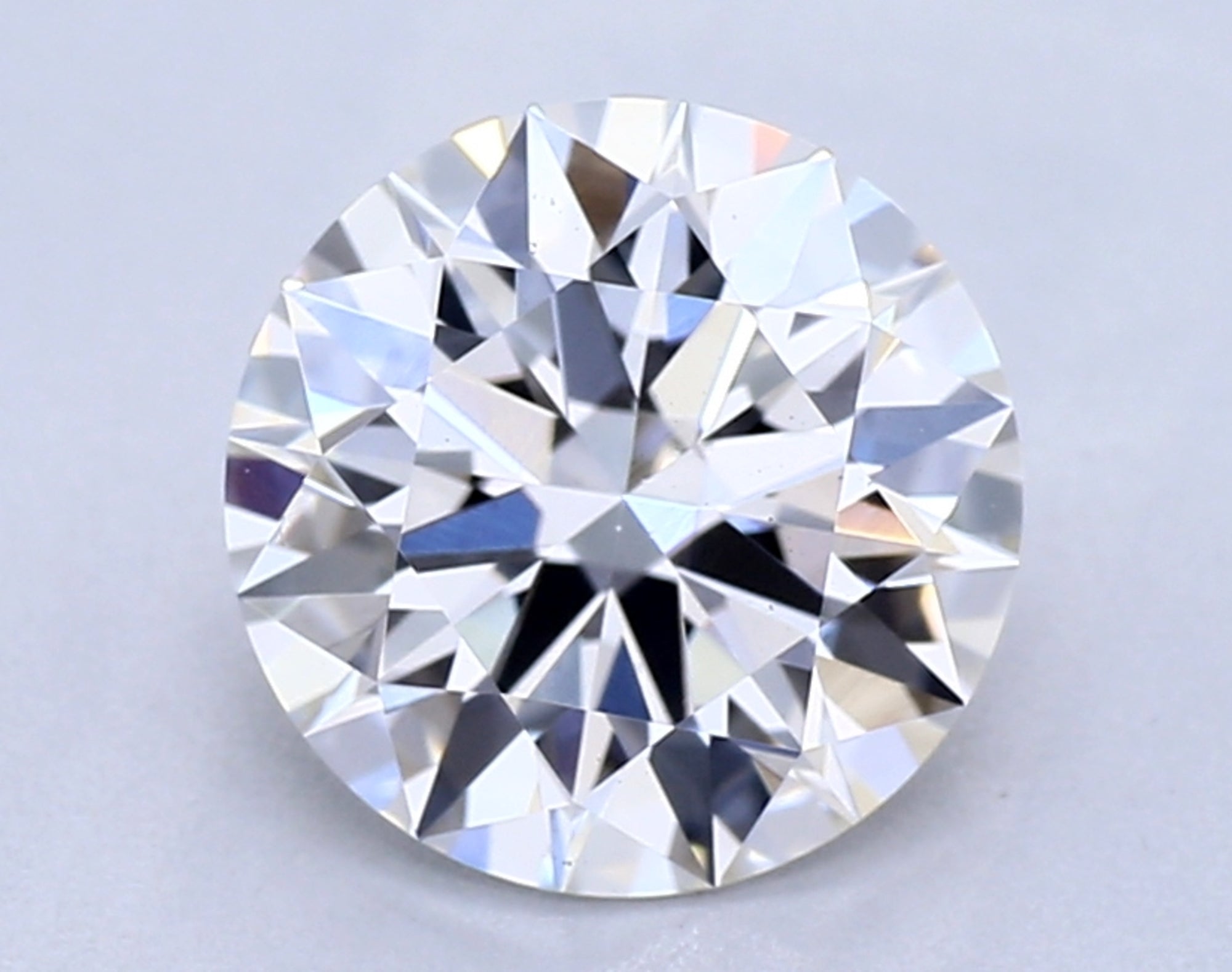 Diamante talla redonda F VS1 de 1,18 ct 