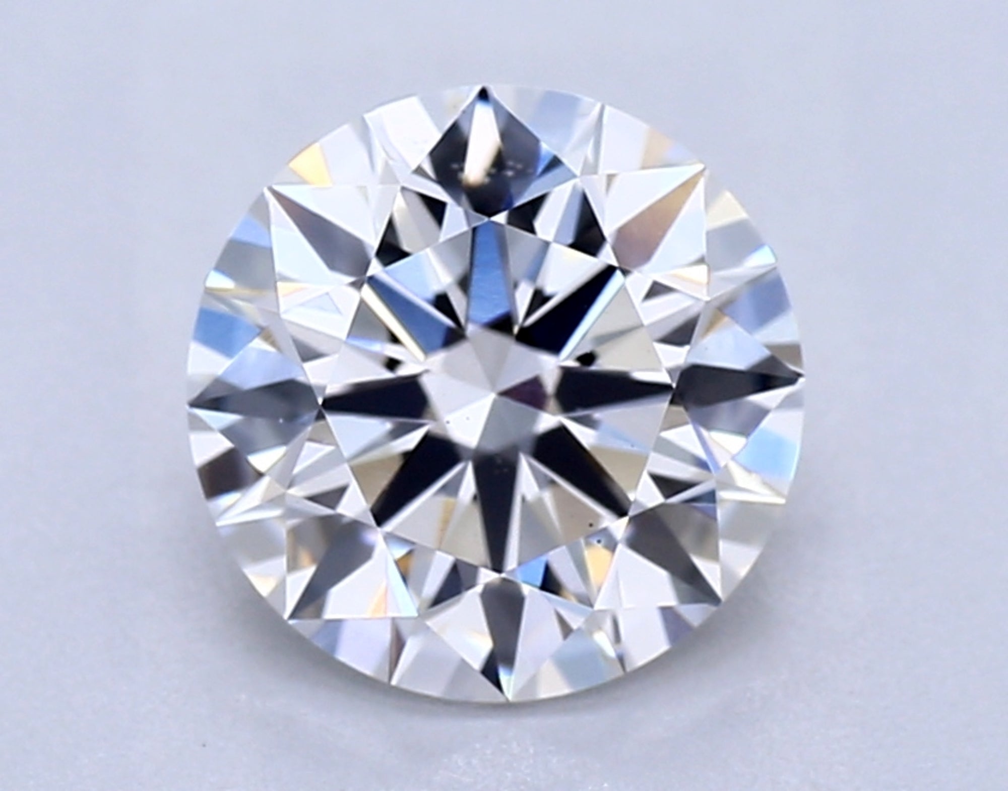 Diamante talla redonda F VS1 de 1,07 ct 