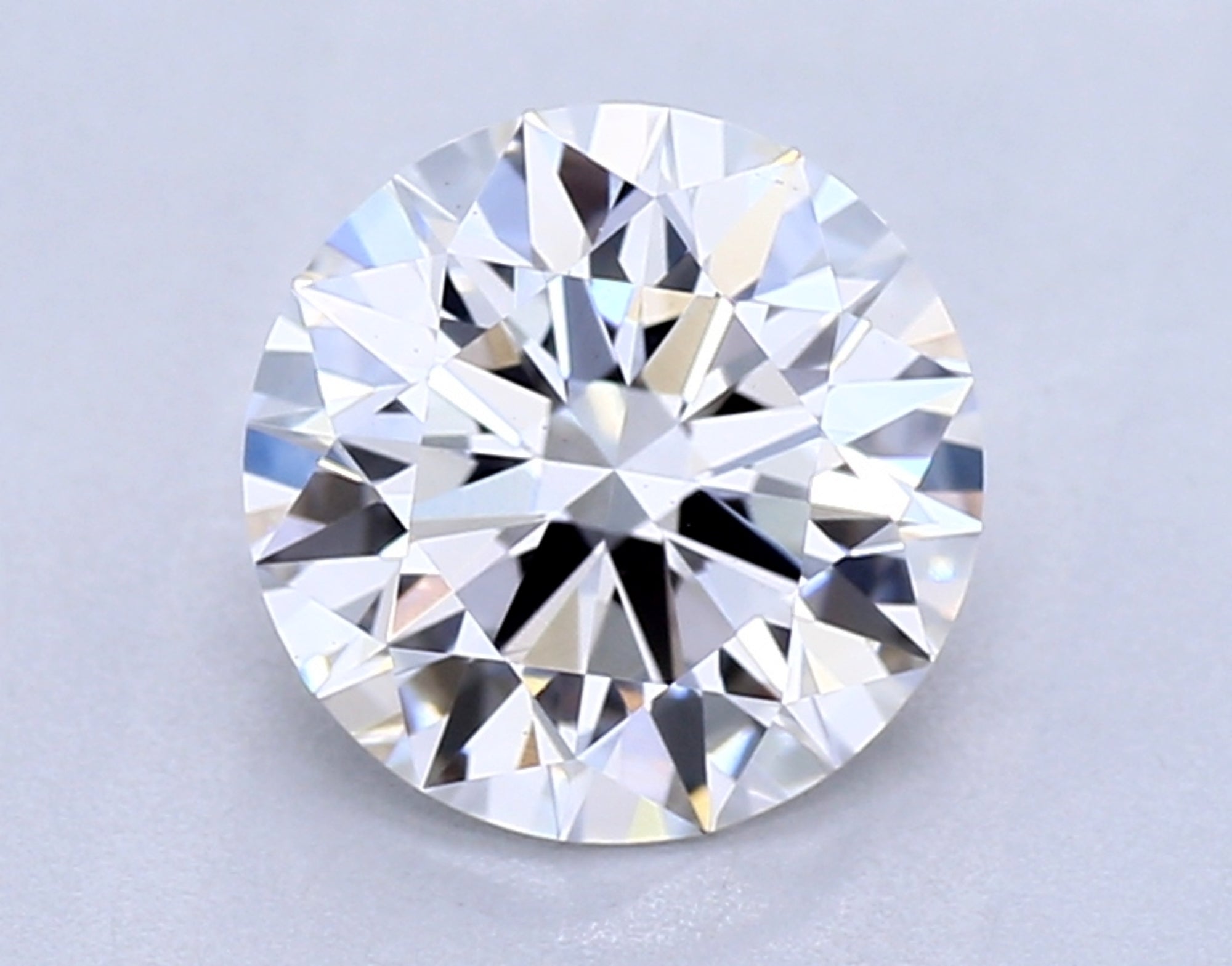 Diamante talla redonda F VS1 de 1,01 ct 