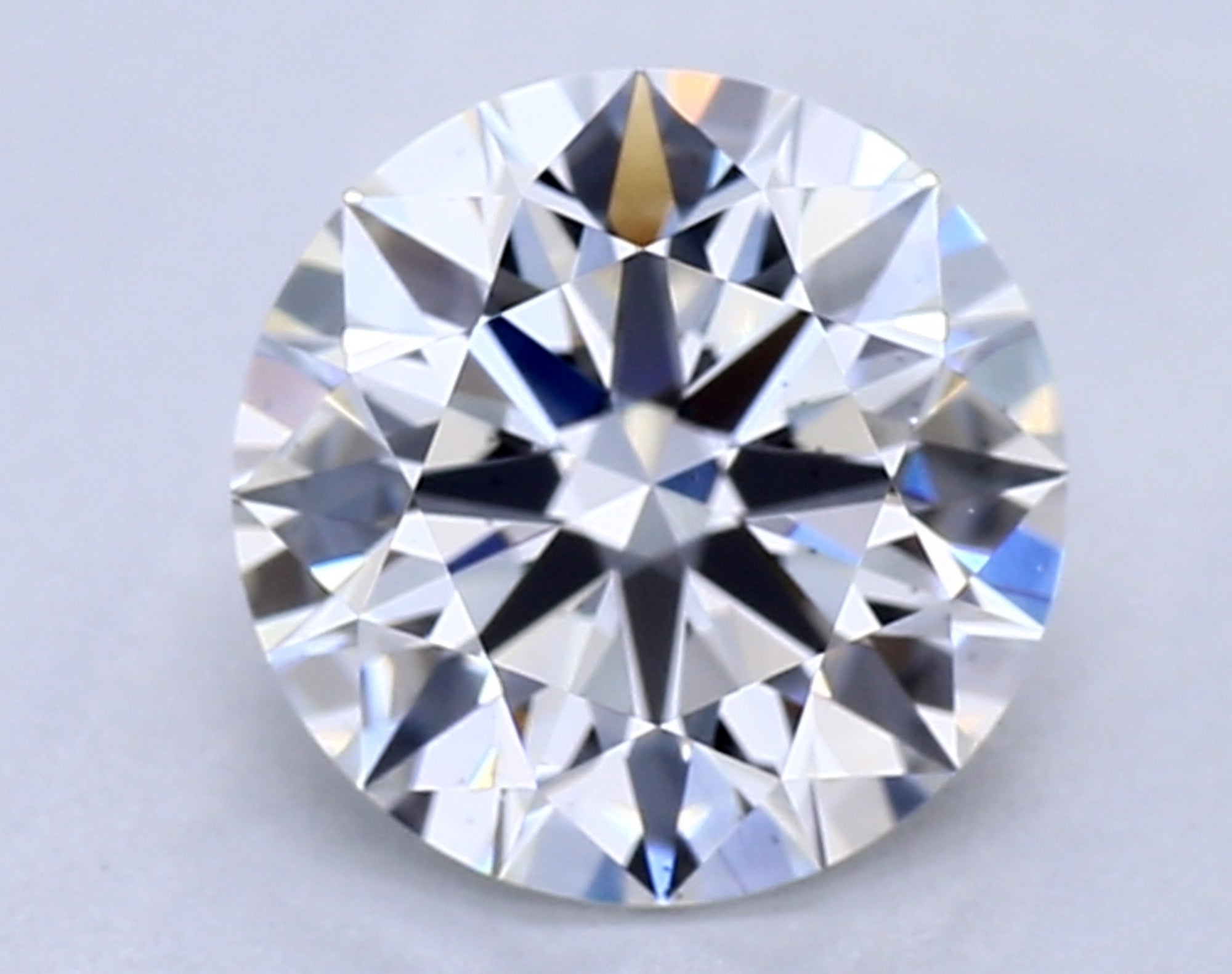 Diamante talla redonda F VS2 de 1,08 ct 