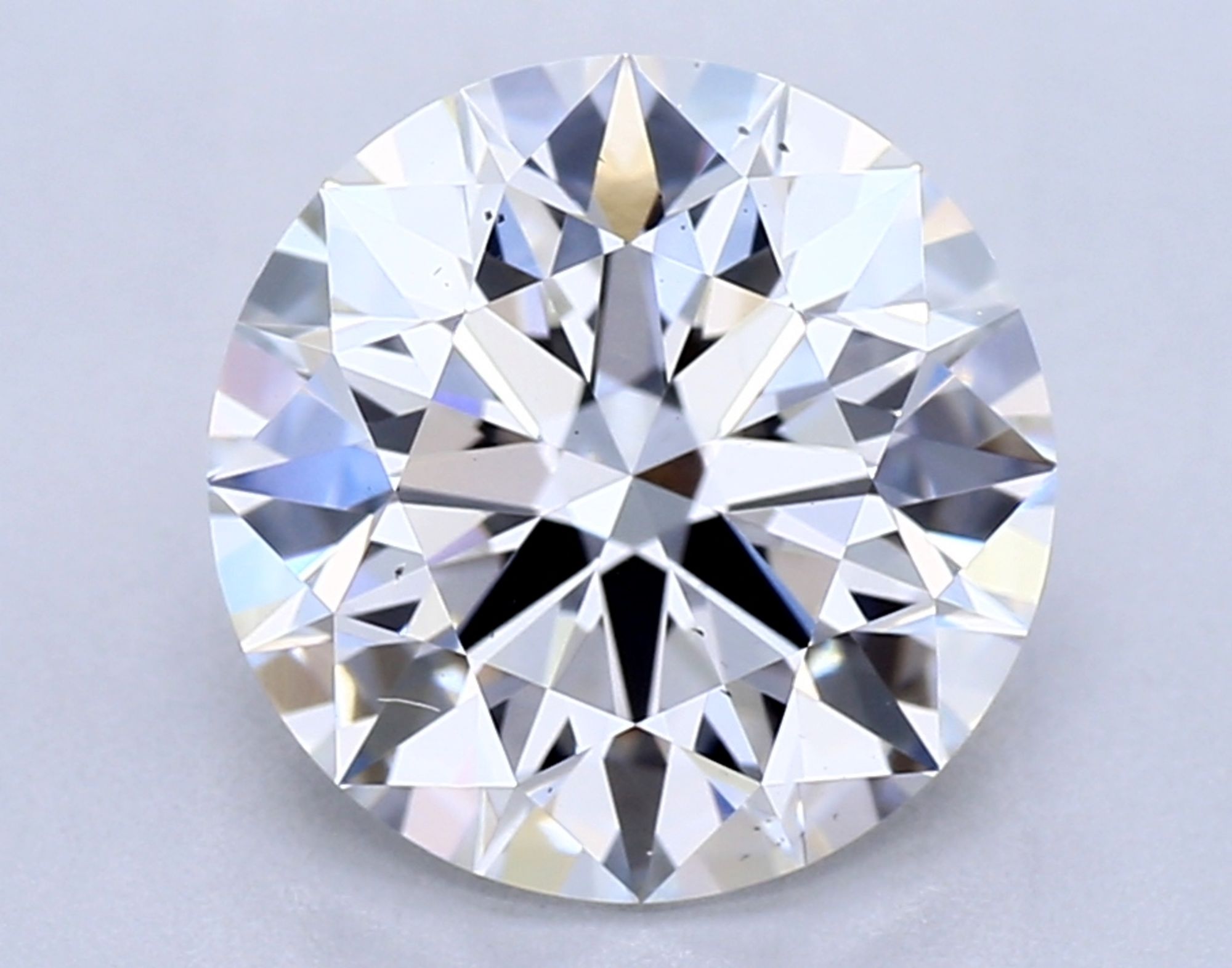 1.92 ct F VS2 Round cut Diamond