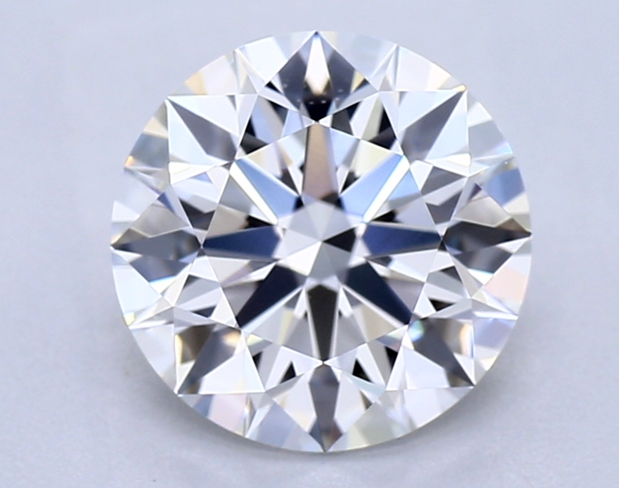 1.54 ct F VVS2 Round cut Diamond