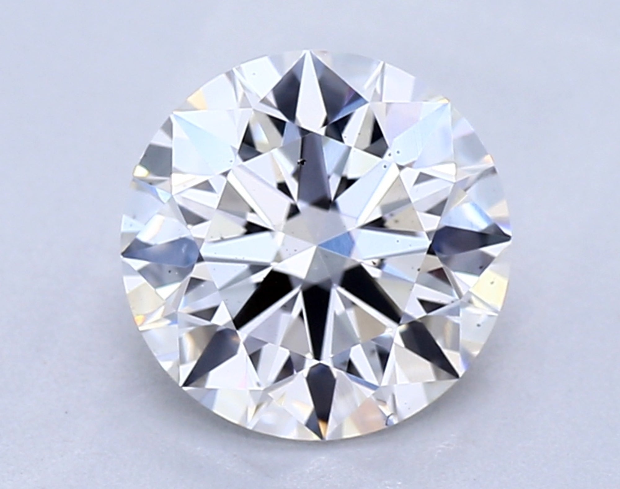Diamante talla redonda F VS2 de 1,11 ct 
