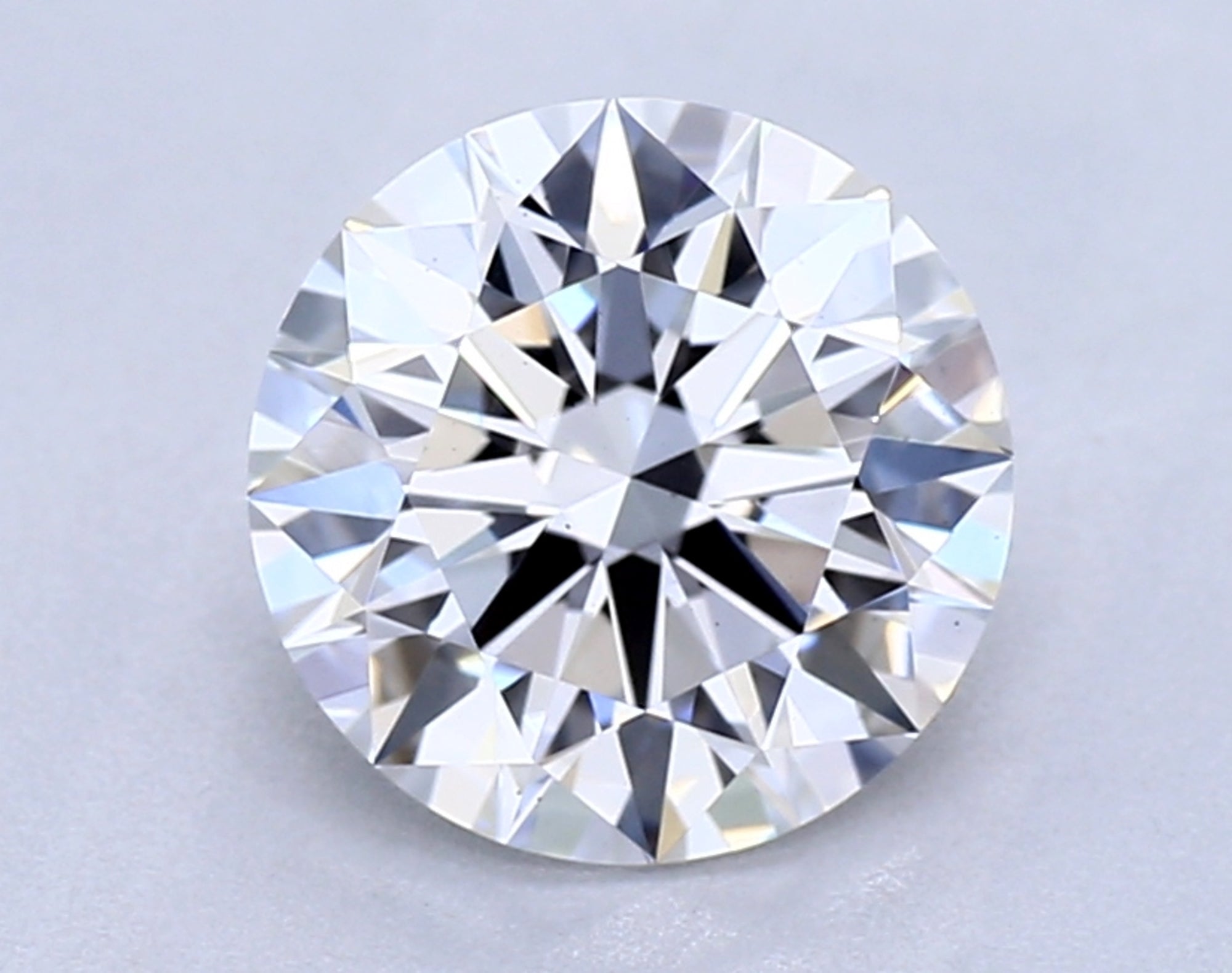 Diamante talla redonda F VS1 de 1,06 ct 