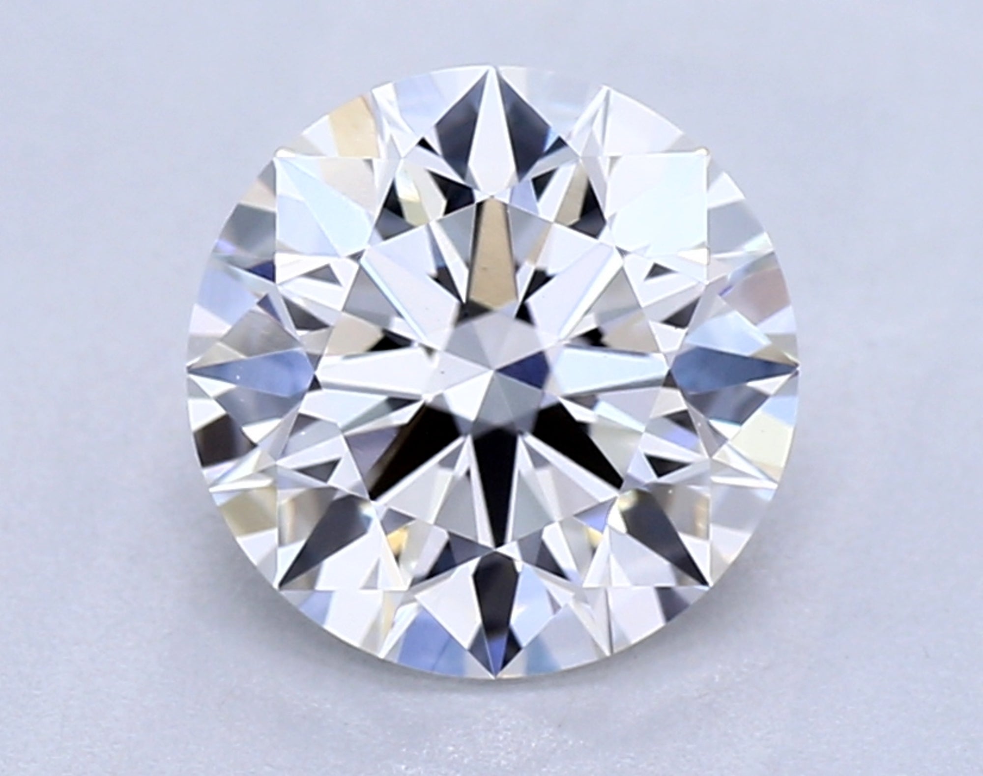 1.07 ct F VVS2 Round cut Diamond