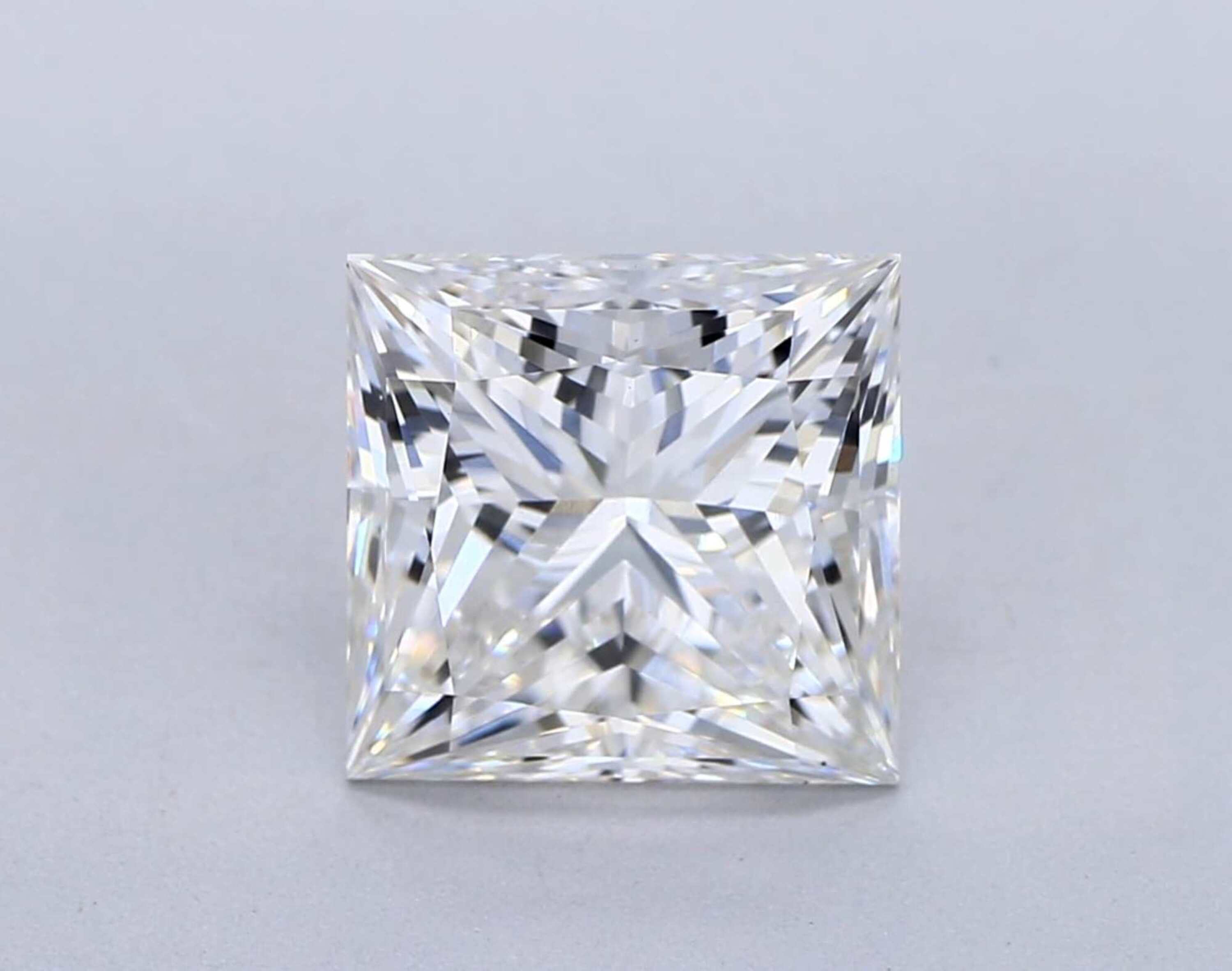 2.03 ct F VS1 Princess cut Diamond