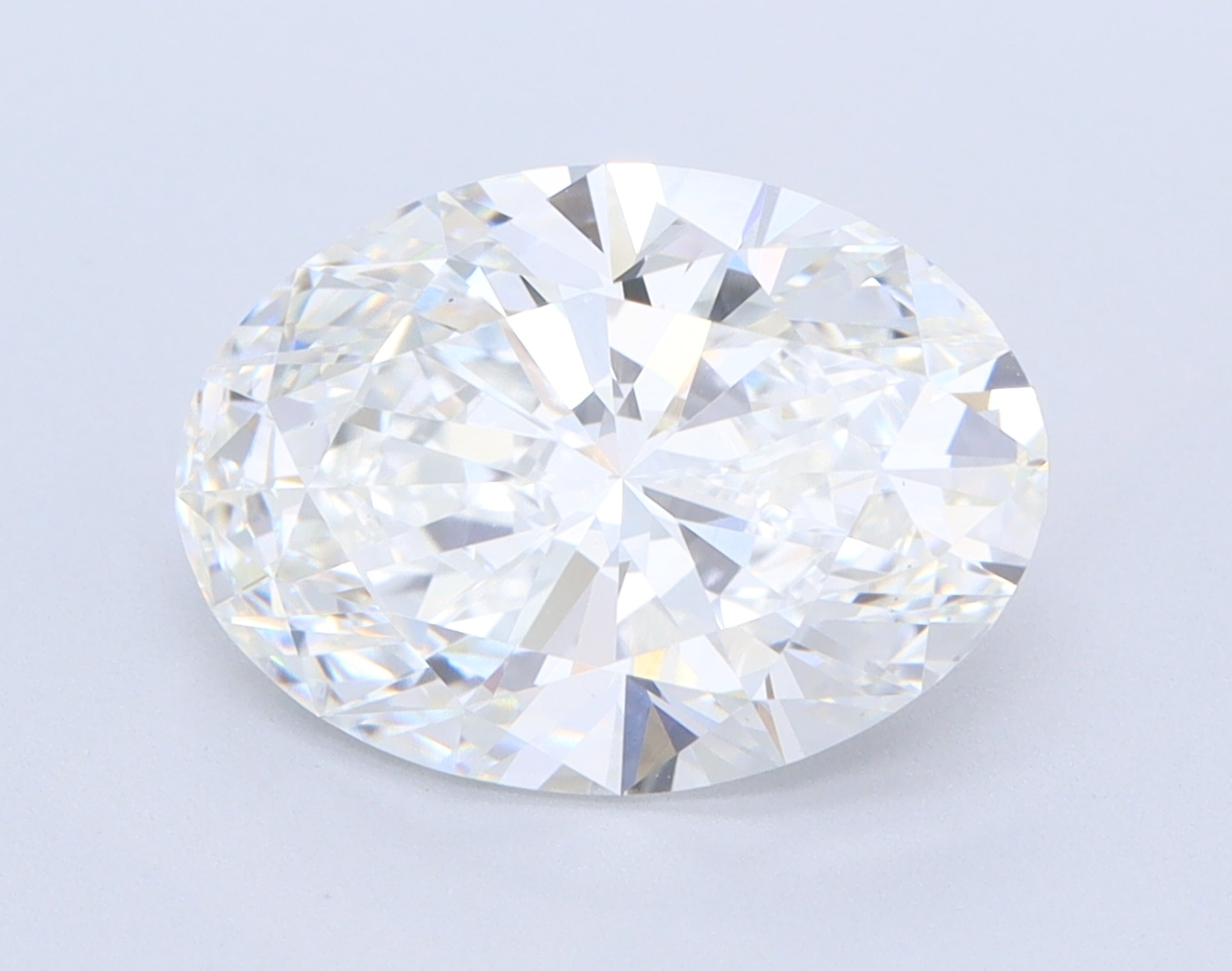 3.08 ct F VS1 Oval cut Diamond