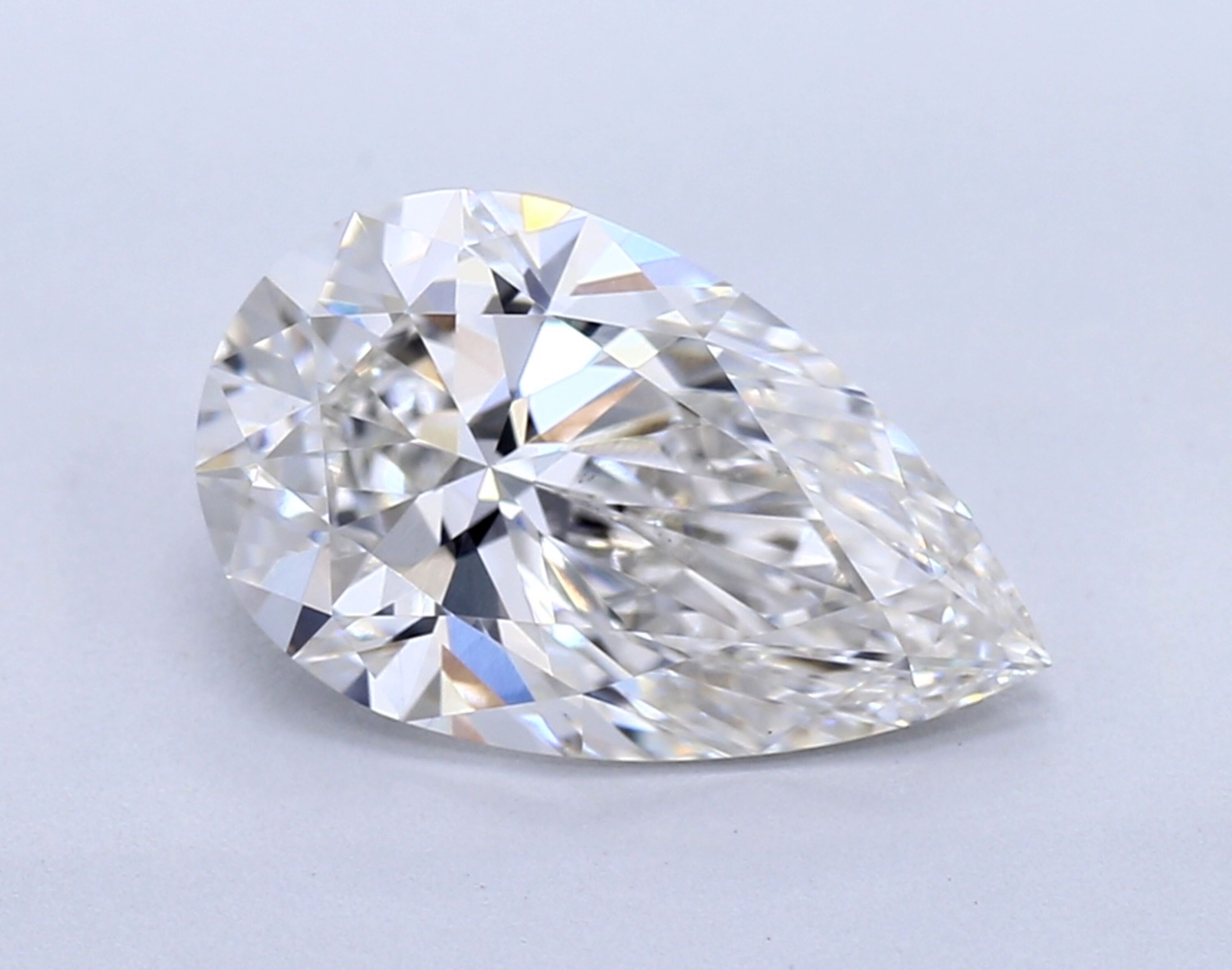 1.52 ct F VVS2 Pear cut Diamond