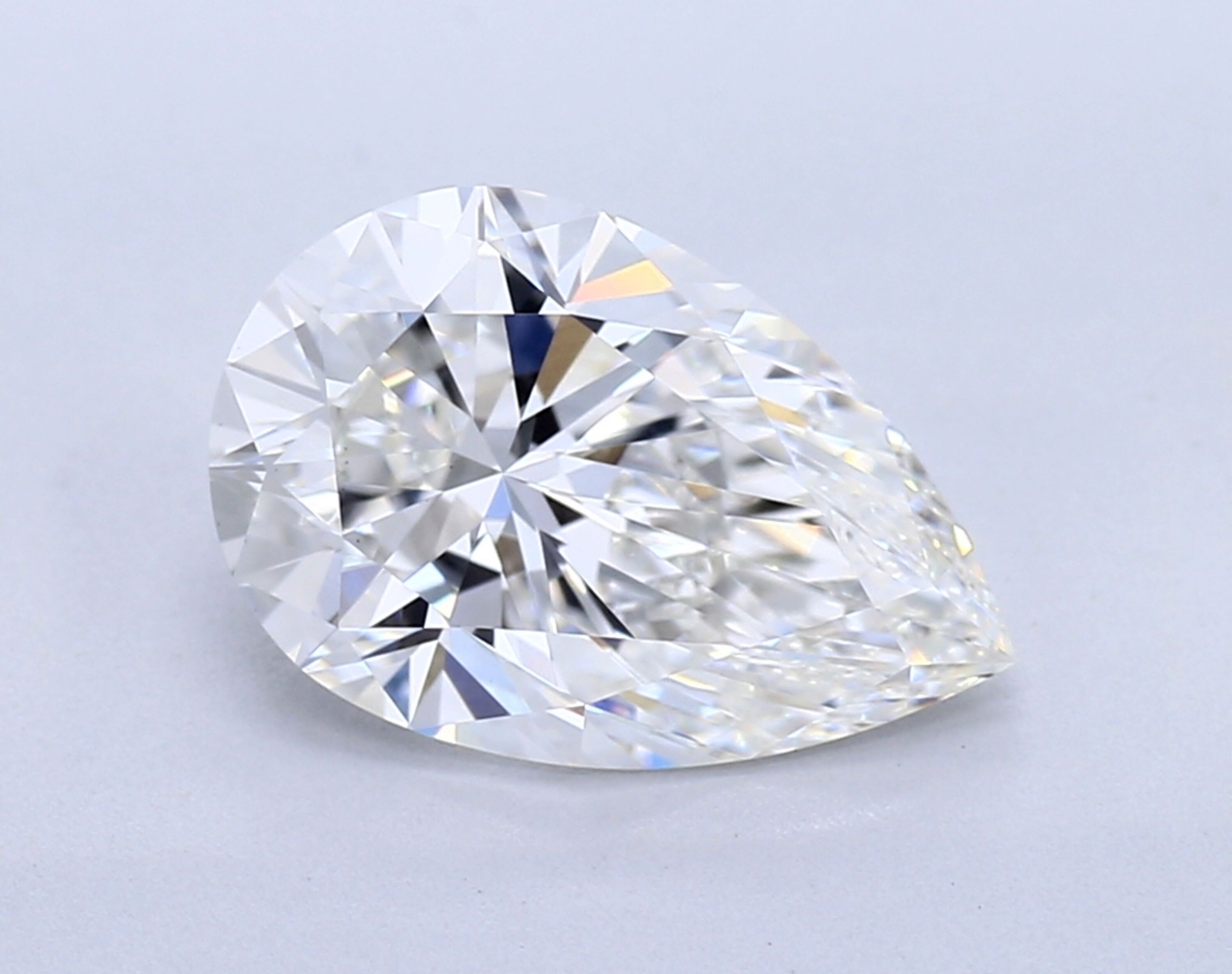 1,51 ct F VVS2 Diamante talla pera 