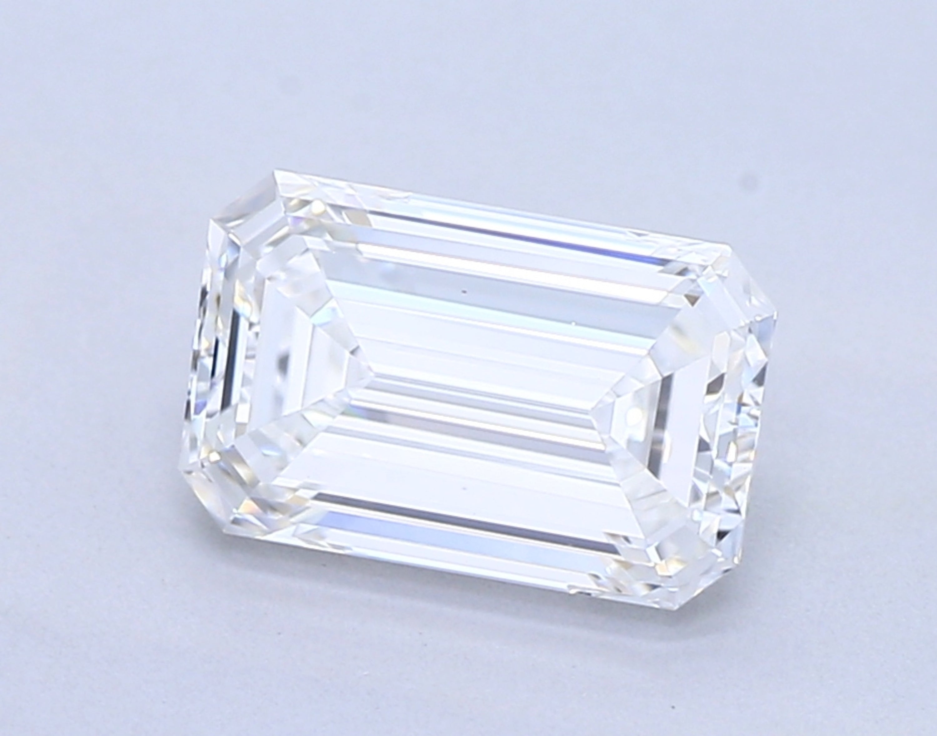 1,01 ct E VVS2 Diamante talla esmeralda 