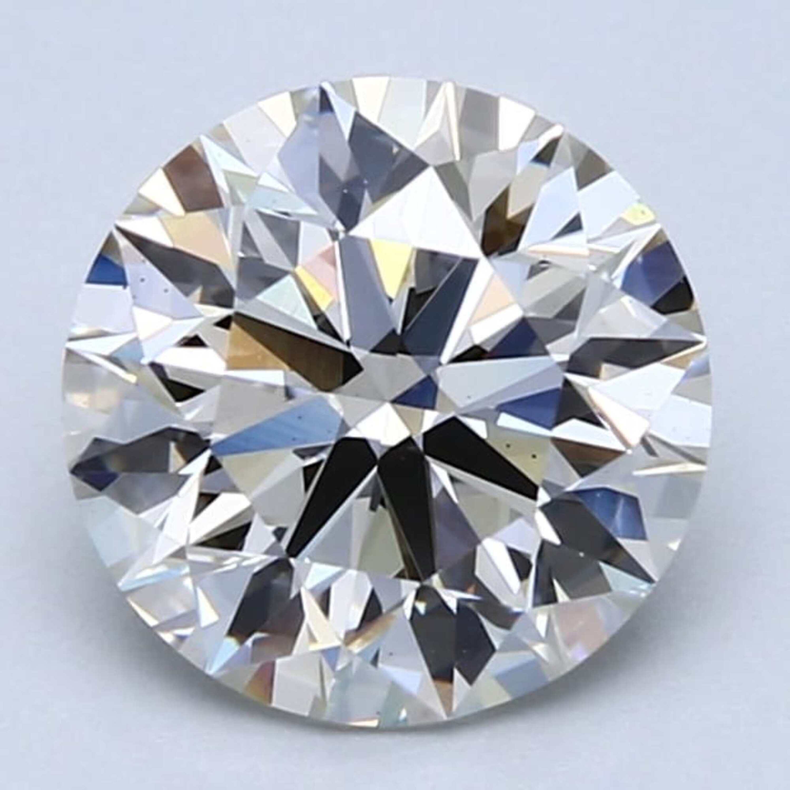 Diamante talla redonda H VS1 de 2,50 ct 