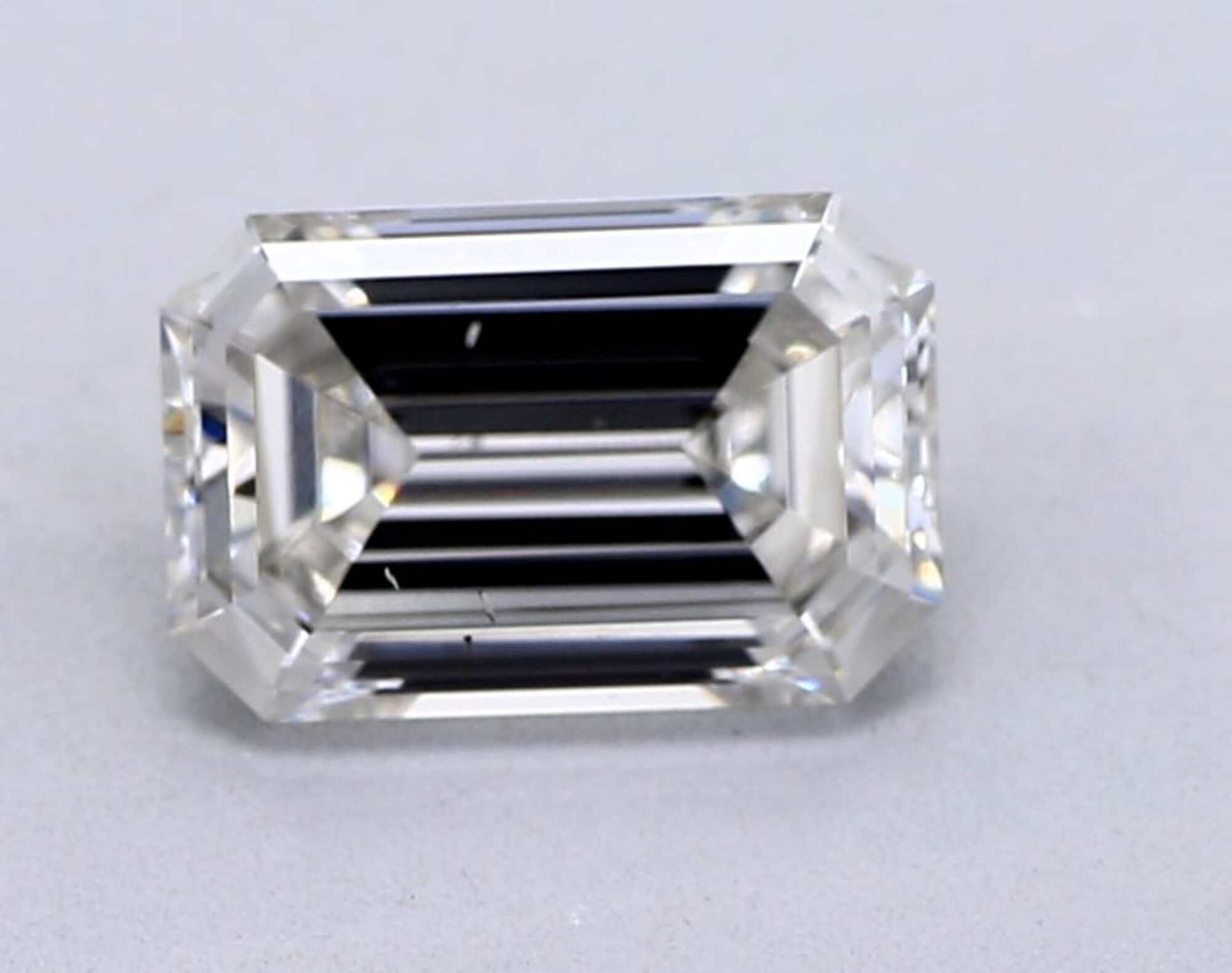 1,04 ct G SI1 Diamante talla esmeralda 