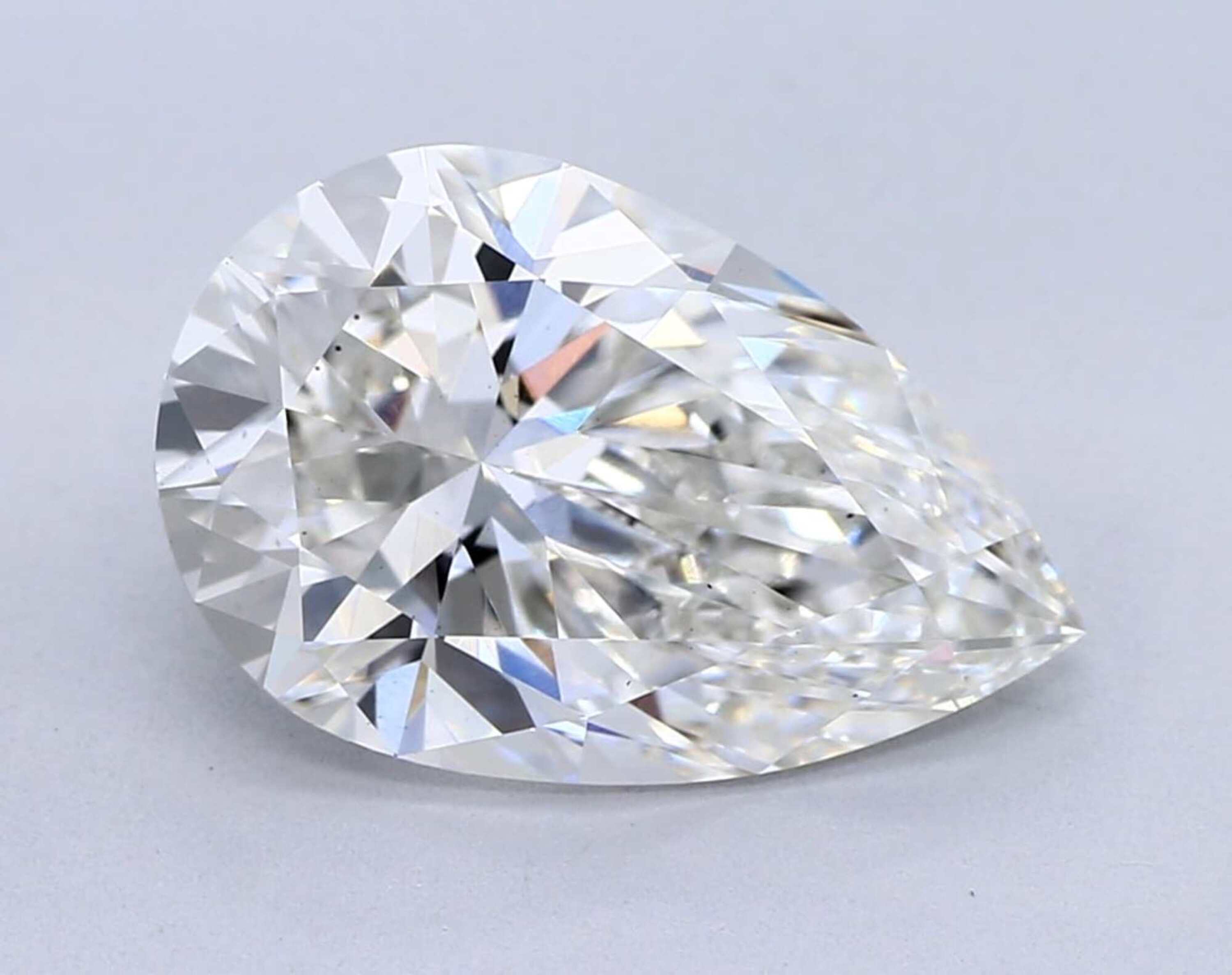 2.27 ct F VS1 Pear cut Diamond