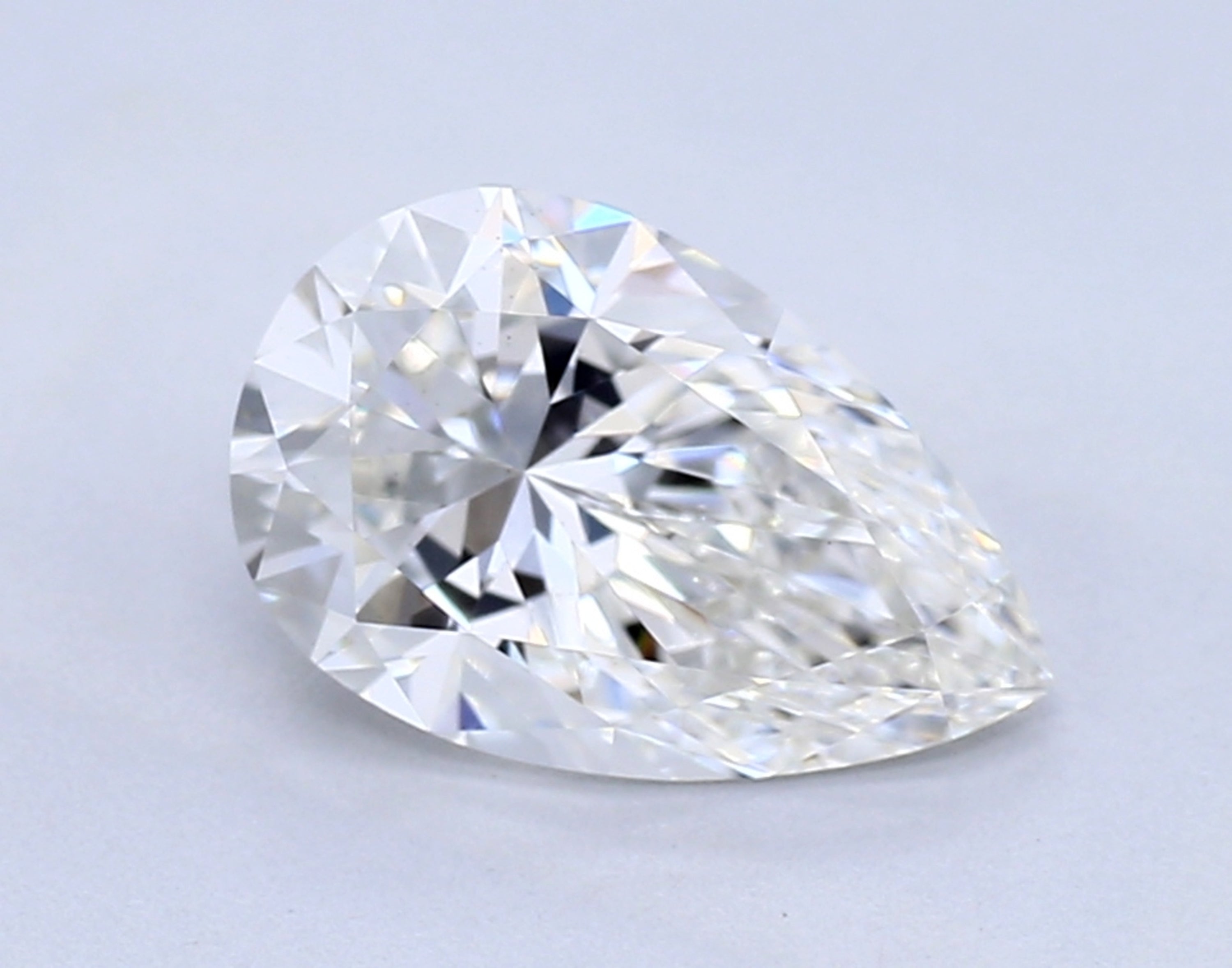 Diamante talla pera de 1,02 ct F VS1 